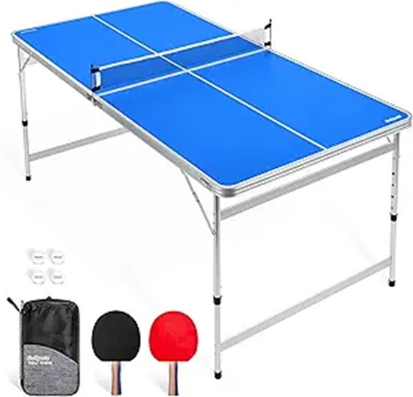 10 Best Ping Pong Tables for Every Level of Play in 2026 11 adjustable table tennis set