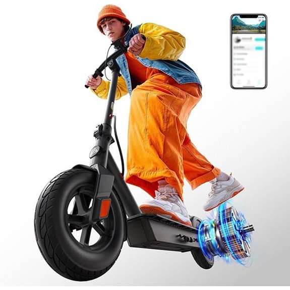 TST Electric Scooter for Adults (20 Mph 30 Miles)