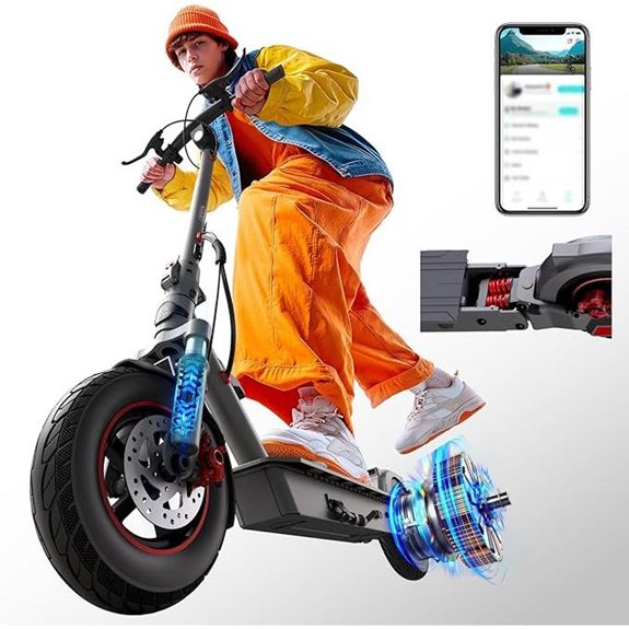 15 Best Off-Road Electric Scooters With Suspension for Adventure-Ready Rides 16 TST Electric Scooter for Adults with Dual Suspension