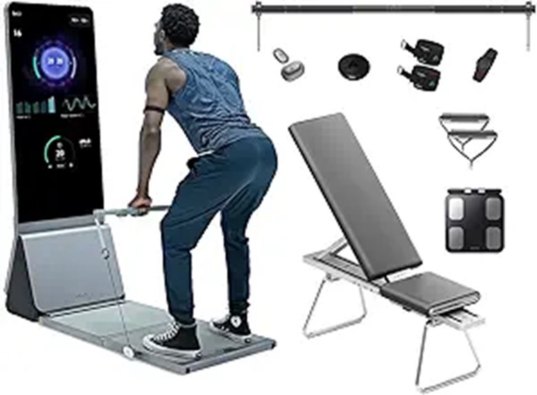 AEKE Smart Home Gym Fitness Mirror with AI