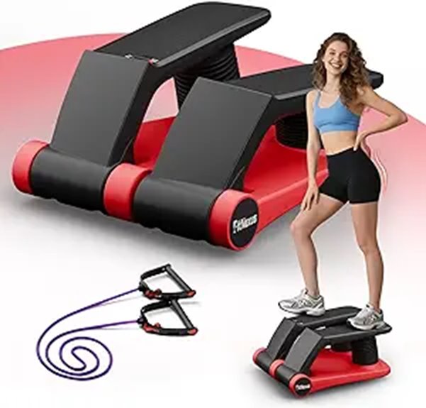 15 Best Premium Mini Steppers for Effective Home Workouts in 2026 17 Air Compression Resistance Stepper with LCD Display