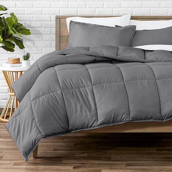 Bare Home Queen Comforter Set All-Season Warmth