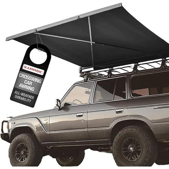 KAMMOK Crosswing Car Awning 7 ft All-Weather