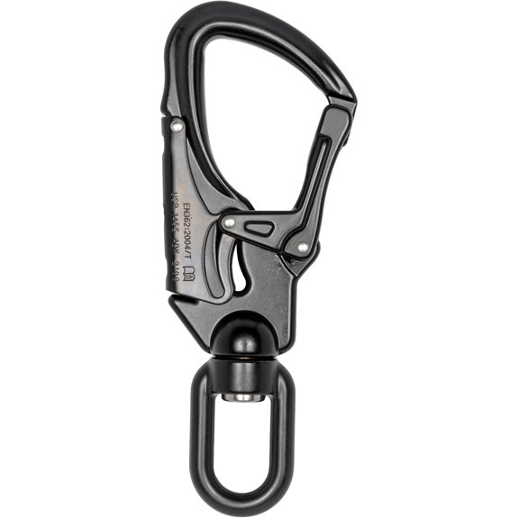 Forged Aluminum Carabiner Snaphook for Climbing and Rescue