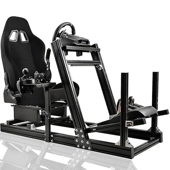 Marada Aluminum Racing Simulator Frame (Seat Included)