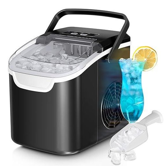 Antarctic Star Countertop Ice Maker with 8 Cubes