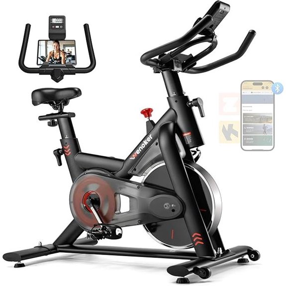 15 Best Spin Bikes for Home Training in 2026: Top Picks for Effective Workouts 7 Indoor Exercise Bike with App Sync and LCD Monitor