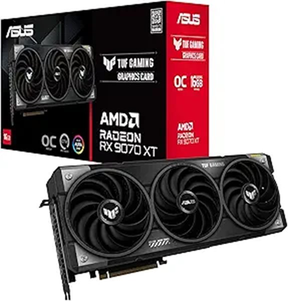 ASUS TUF Radeon RX 9070 XT Gaming Graphics Card