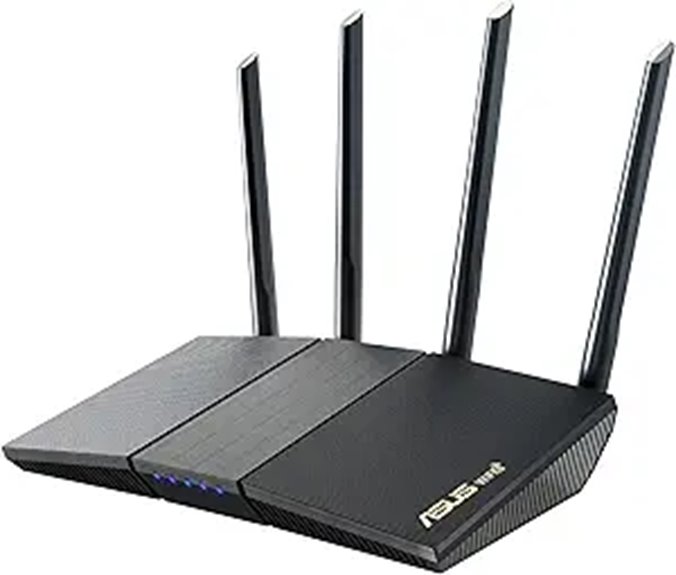 ASUS RT-AX1800S WiFi 6 Router with Security