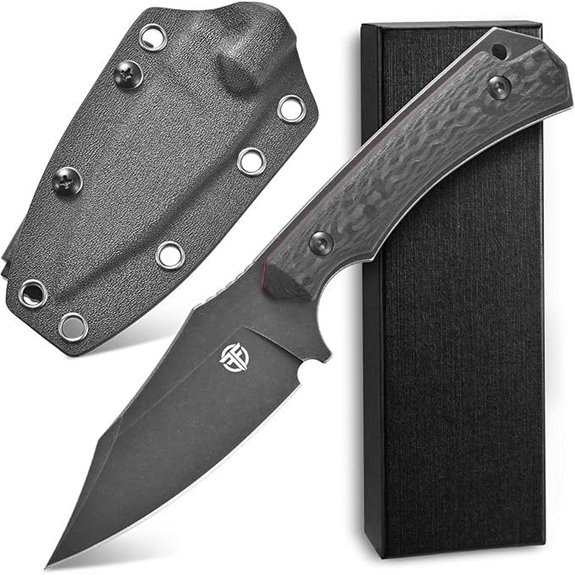15 Best Fixed Blade Knives for 2026 That Every Survivalist Needs 17 FF112 AUS-10 Steel Fixed Blade Knife with Sheath