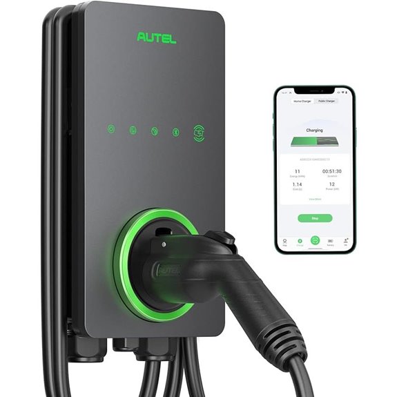 Autel Smart EV Charger 50Amp Wi-Fi 25-Foot Cable