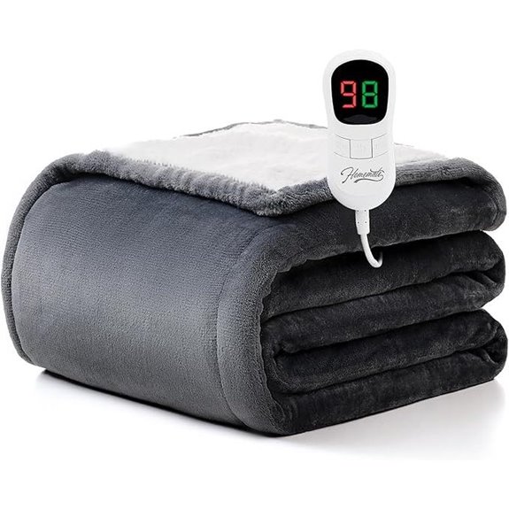 15 Best Premium Heated Blankets for Cozy Comfort in 2026 8 Homemate Electric Heated Blanket Throw with Auto-Off