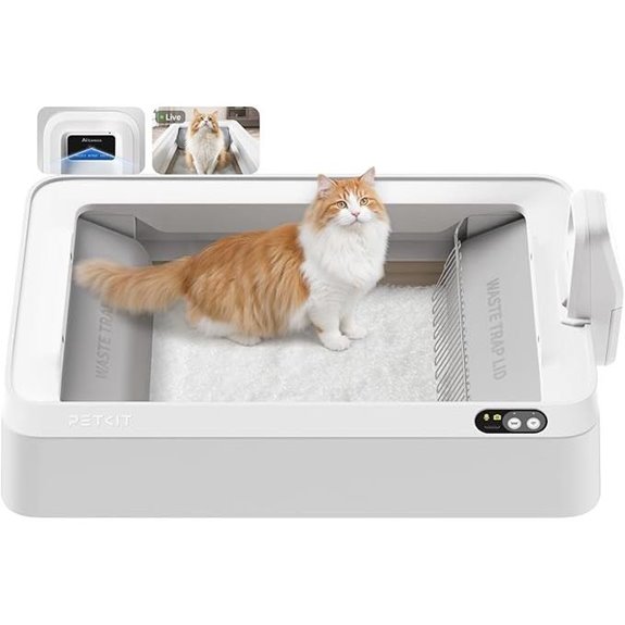 10 Best Automatic Cat Litter Boxes That Make Cleaning a Breeze 4 PETKIT Self-Cleaning Cat Litter Box with AI Camera