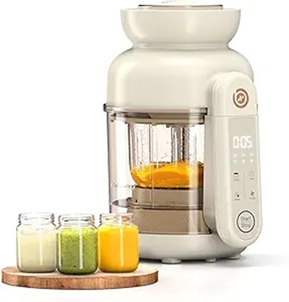 15 Best Baby Food Makers That Make Mealtime Easier and More Nutritious 5 Auto Baby Food Maker with Steamer and Puree