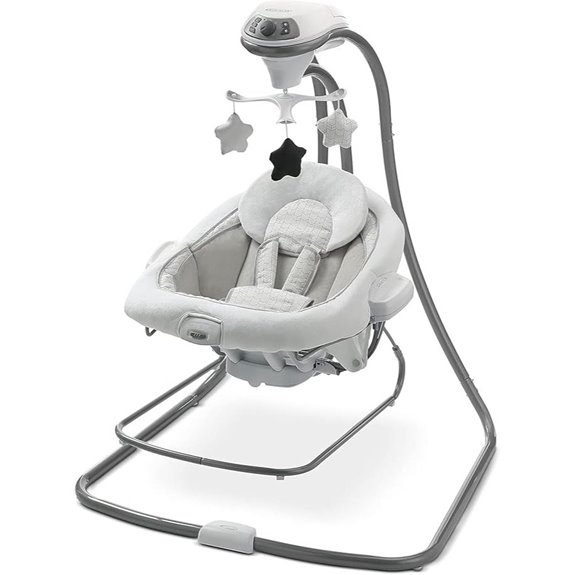 Graco DuetConnect LX Baby Swing & Bouncer Red