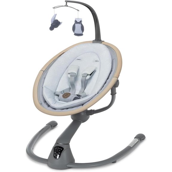 15 Best Smart Baby Swings That Keep Your Little One Entertained and Cozy 8 Maxi-Cosi Cassia Baby Swing with Music and Motion