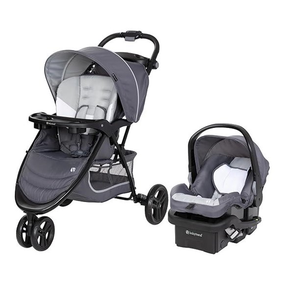 Baby Trend EZ Ride Travel System (Dash Grey)