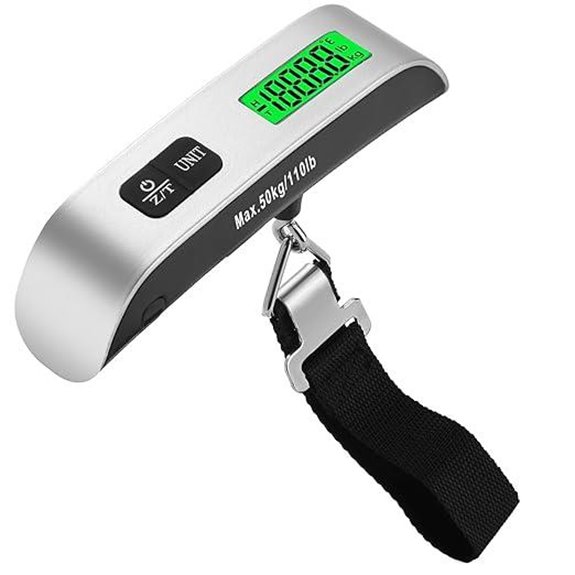 15 Best Travel Scale Luggage to Keep Your Packing in Check in 2026 13 Digital Luggage Scale with Backlit LCD and 110lb Capacity