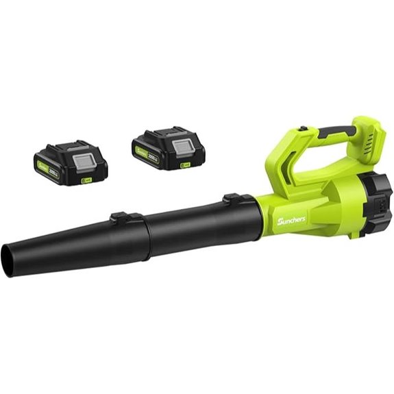 Cordless Leaf Blower with Batteries and Charger