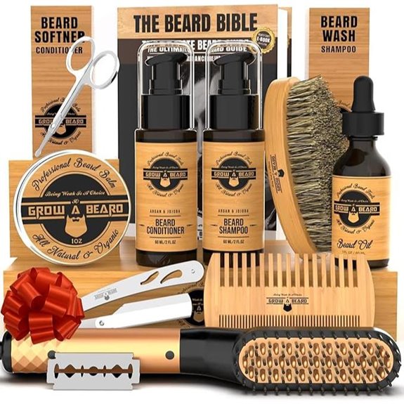 15 Best Beard Grooming Kits to Achieve a Sharp, Stylish Look in 2026 5 Beard Grooming Kit with Oil Balm Razor & Scissors