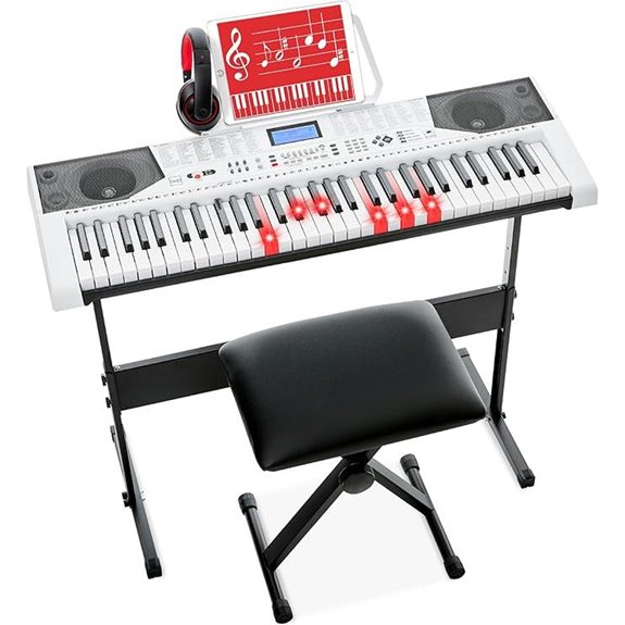 15 Best Keyboard Pianos for Kids That Will Inspire Young Musicians 8 Best Choice 61-Key Beginner Electronic Piano Set