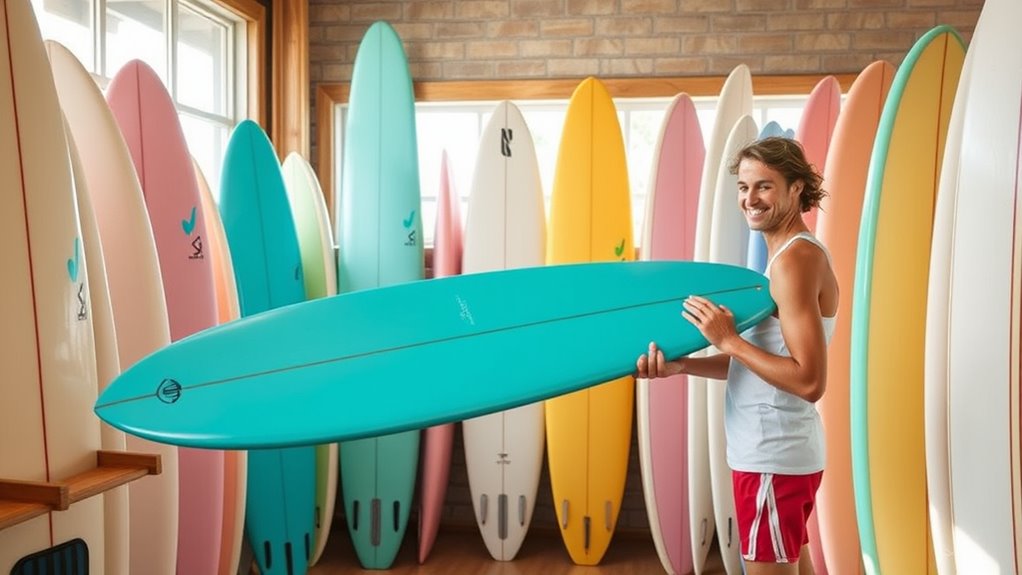beginner surfboard selection tips