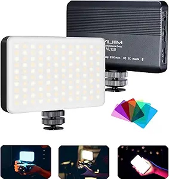 15 Best Portable Lights for Filmmakers in 2026 15 VIJIM VL120 Bi-Color LED Video Light with Battery