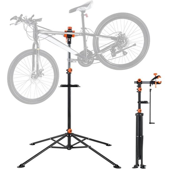 VEVOR Bike Repair Stand with Magnetic Tool Tray