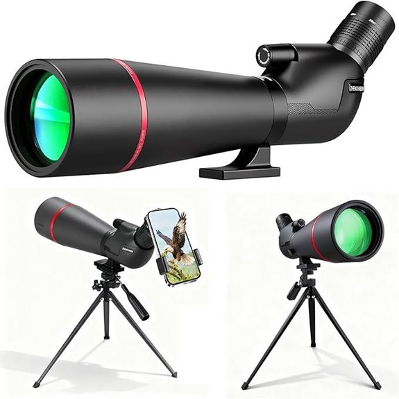 Spotting Scope with Tripod for Bird Watching and Hunting