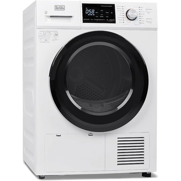7 Best Ventless Heat Pump Dryers of 2026 for Efficient and Eco-Friendly Laundry 9 BLACK+DECKER 4.4 Cu. Ft. Heat Pump Electric Dryer