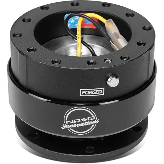 10 Best Quick Release Systems for Sim Racing Wheels in 2026 5 NRG Race Steering Wheel Quick Release (Black)