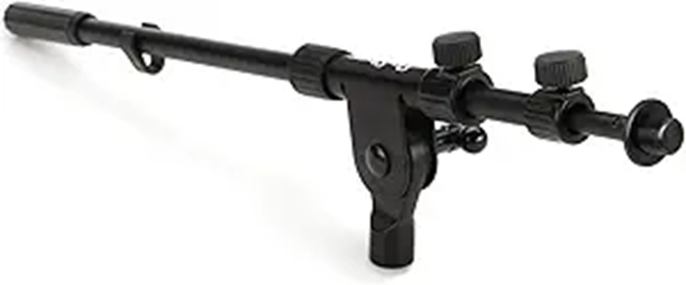 OnStage On-Stage MSA7040TB Top Mount Telescoping Microphone Boom Black