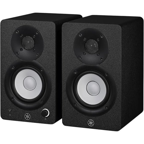 15 Best Studio Speakers for Video Editing in 2026 4 Yamaha HS3 Powered Studio Monitor in Black Pair (HS3 B)