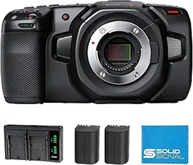 Blackmagic Pocket Cinema Camera 4K Power Bundle