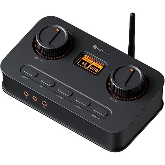 14 Best DAC Amp for VR Gaming in 2026 That Elevate Your Experience 4 Fosi Audio K7 DAC Headphone Amp with Bluetooth