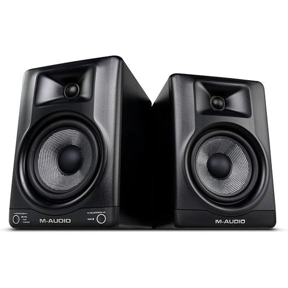 15 Best Studio Speakers for Video Editing in 2026 12 M-AUDIO BX5BT Studio Monitors with Bluetooth and DSP