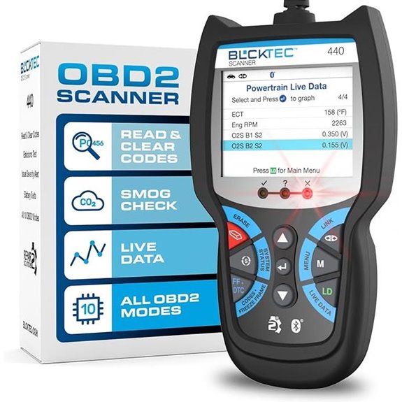 15 Best OBD2 Scanners for European Cars in 2026: Expert Picks and Reviews 11 BLCKTEC 440 Bluetooth OBD2 Car Diagnostic Scanner