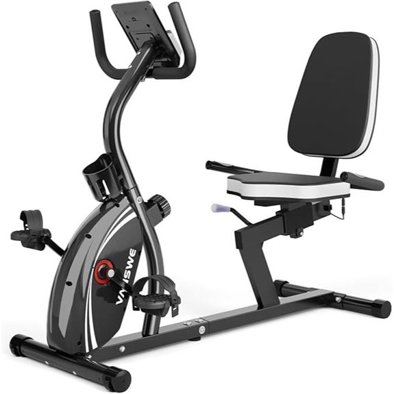bluetooth pulse recumbent bike