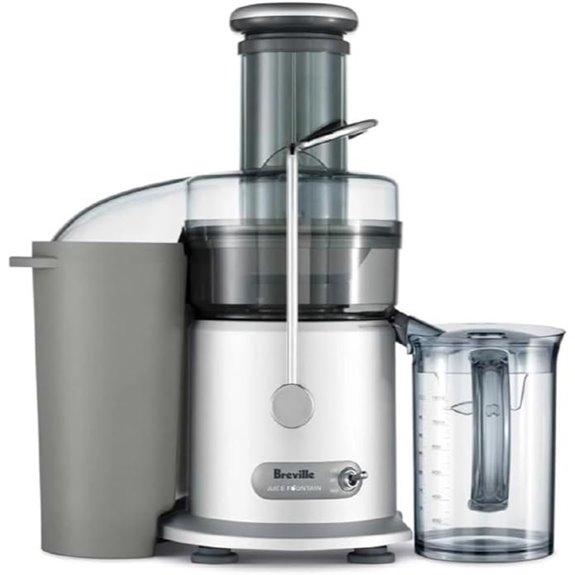 10 Best Juicers for Leafy Greens That Maximize Freshness and Nutrients 8 Breville Juice Fountain Plus JE98XL Silver
