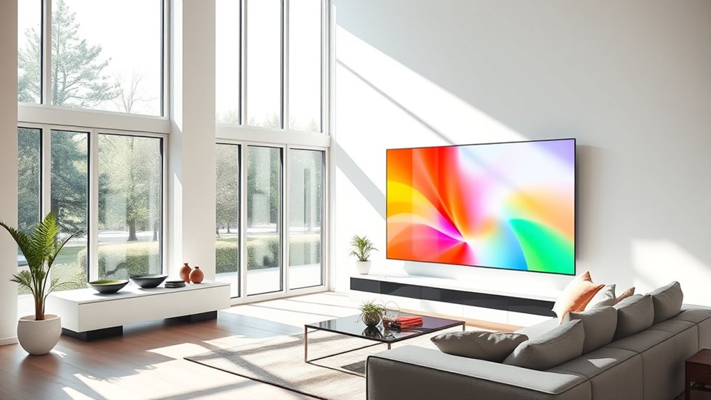 bright room viewing tips