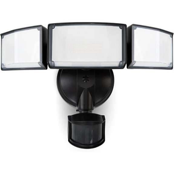 LUTEC 72W LED Motion Sensor Flood Light Waterproof