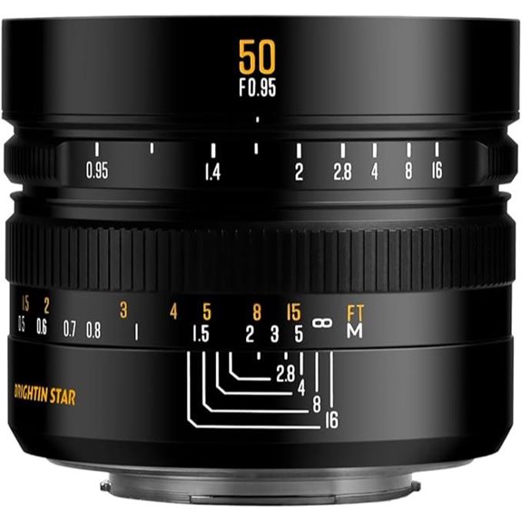 Brightin Star 50mm F0.95 APS-C Mirrorless Camera Lens