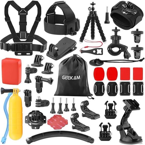 15 Best Action Camera Accessories That Will Elevate Your Adventure Footage 10 Action Camera Accessories Kit for GoPro & More