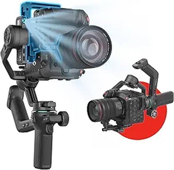 15 Best DSLR Gimbals for 2026 That Steady Your Shots 13 FeiyuTech SCORP-C2 Camera Gimbal Stabilizer