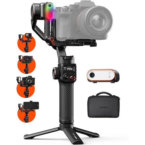 15 Best Camera Stabilizers for Filmmaking in 2026 11 Hohem iSteady MT2 Gimbal Stabilizer for Cameras