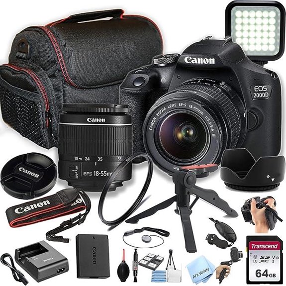 canon dslr camera bundle