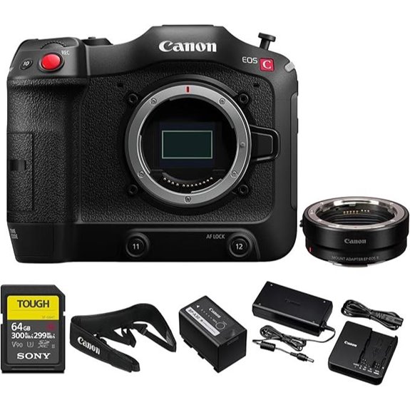 8 Best Compact Cinema Cameras of 2026 for Professional-Quality Footage 4 Canon EOS C70 4K Cinema Camera with Accessories