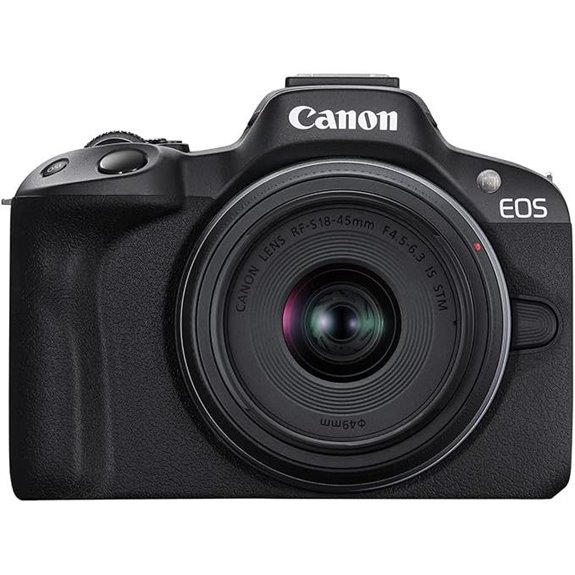 Canon EOS R50 Mirrorless Camera Kit with 18-45mm Lens