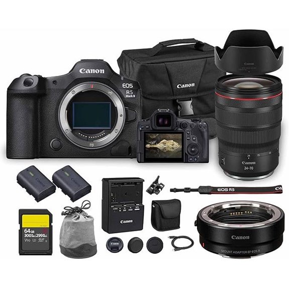 10 Best Full-Frame Cameras for Professionals in 2026: Expert Picks and Reviews 9 Canon EOS R5 Mark II Mirrorless Camera Kit