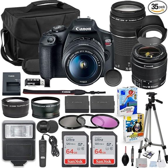 canon rebel t7 bundle